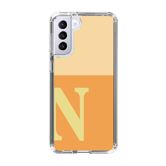 Slim Protection Case［ Original - initial two tone - N orange ］