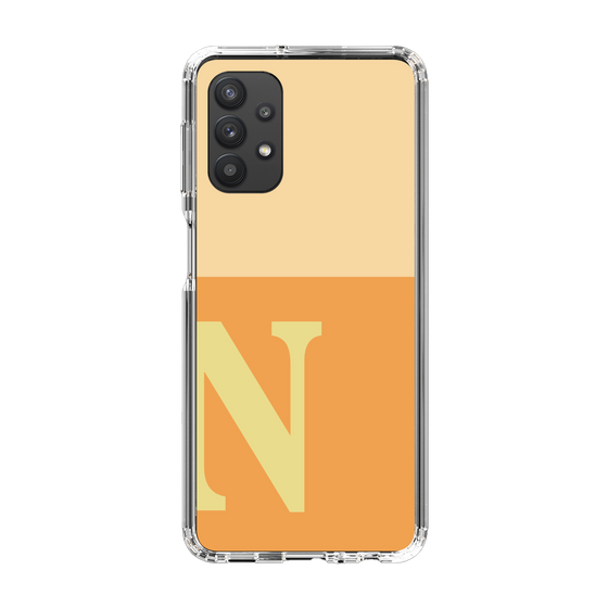 Slim Protection Case［ Original - initial two tone - N orange ］