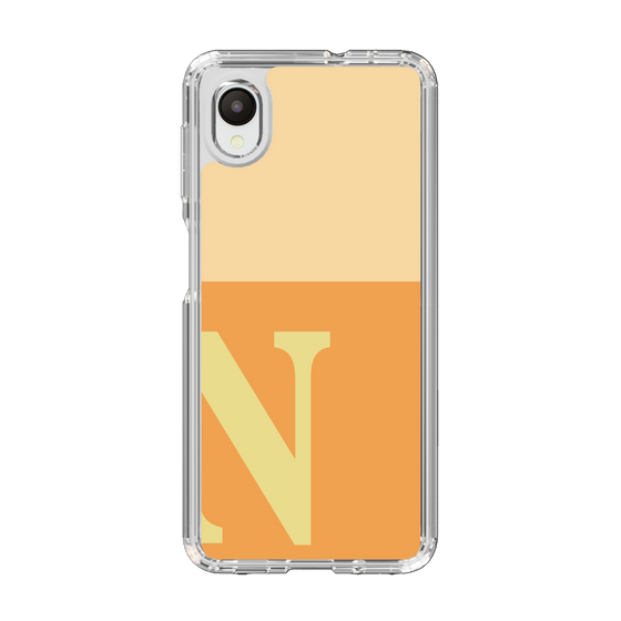 Slim Protection Case［ Original - initial two tone - N orange ］