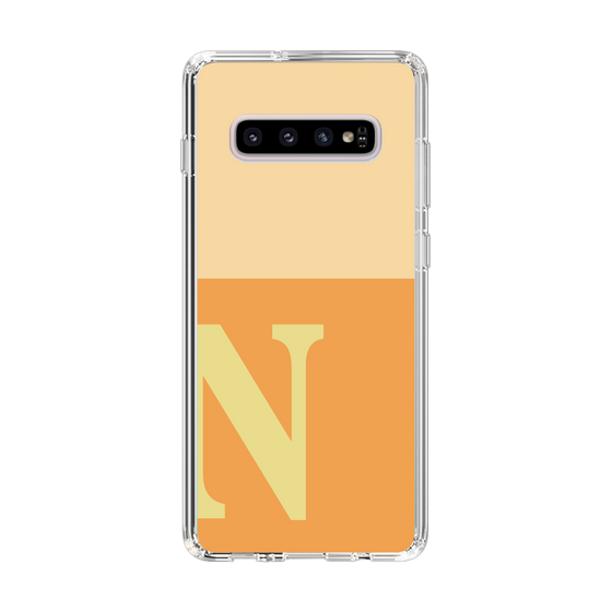 Slim Protection Case［ Original - initial two tone - N orange ］