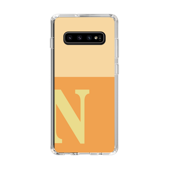 Slim Protection Case［ Original - initial two tone - N orange ］