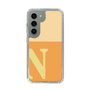 Slim Protection Case［ Original - initial two tone - N orange ］