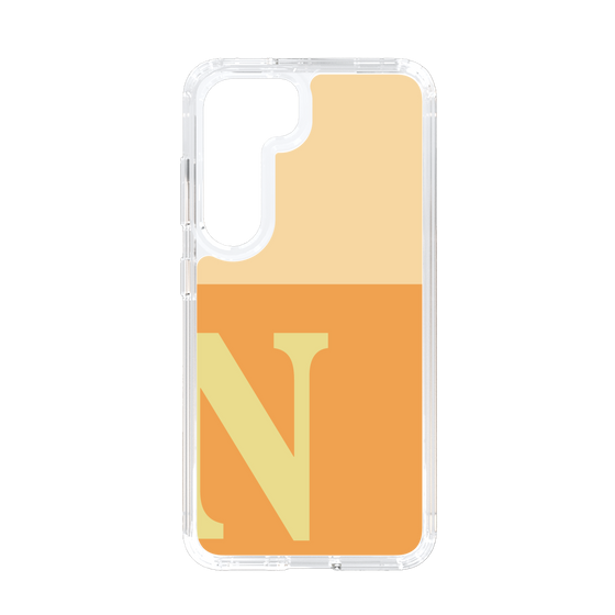 Slim Protection Case［ Original - initial two tone - N orange ］