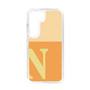 Slim Protection Case［ Original - initial two tone - N orange ］