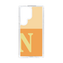 Slim Protection Case［ Original - initial two tone - N orange ］