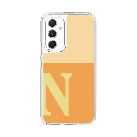Slim Protection Case［ Original - initial two tone - N orange ］