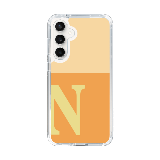 Slim Protection Case［ Original - initial two tone - N orange ］