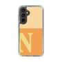 Slim Protection Case［ Original - initial two tone - N orange ］