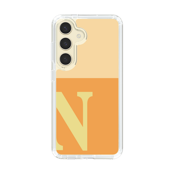 Slim Protection Case［ Original - initial two tone - N orange ］