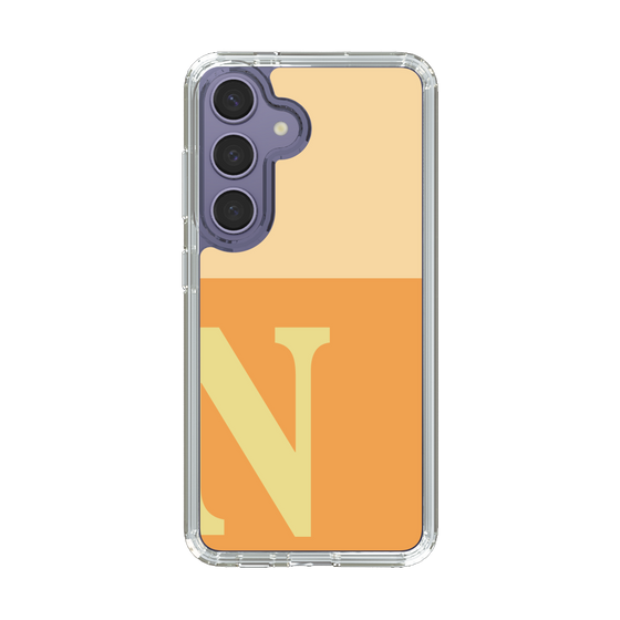 Slim Protection Case［ Original - initial two tone - N orange ］