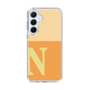 Slim Protection Case［ オリジナル - initial two tone - N orange ］