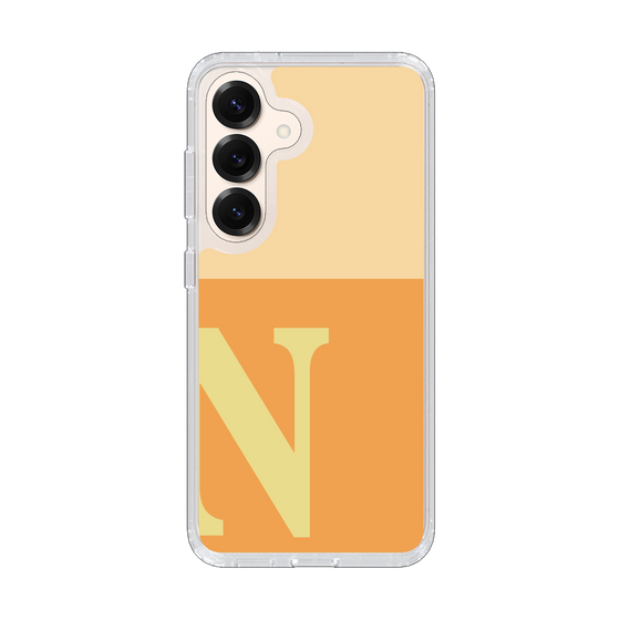 Slim Protection Case［ Original - initial two tone - N orange ］