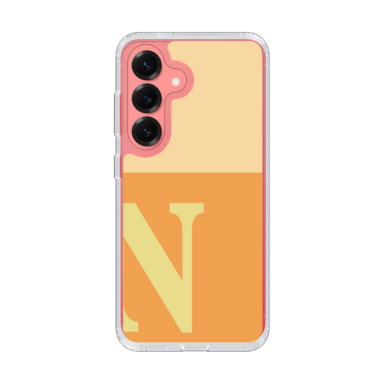 Slim Protection Case［ Original - initial two tone - N orange ］