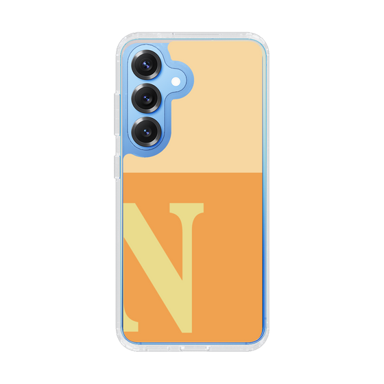 Slim Protection Case［ Original - initial two tone - N orange ］