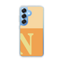 Slim Protection Case［ Original - initial two tone - N orange ］