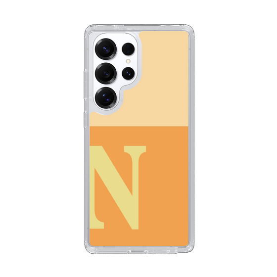 Slim Protection Case［ Original - initial two tone - N orange ］