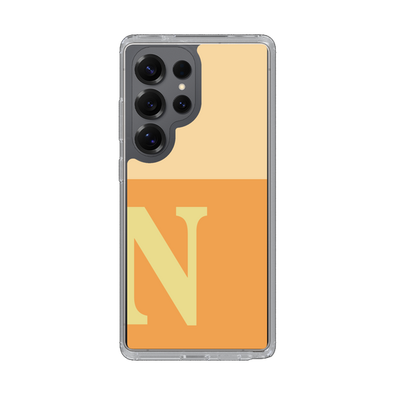 Slim Protection Case［ Original - initial two tone - N orange ］