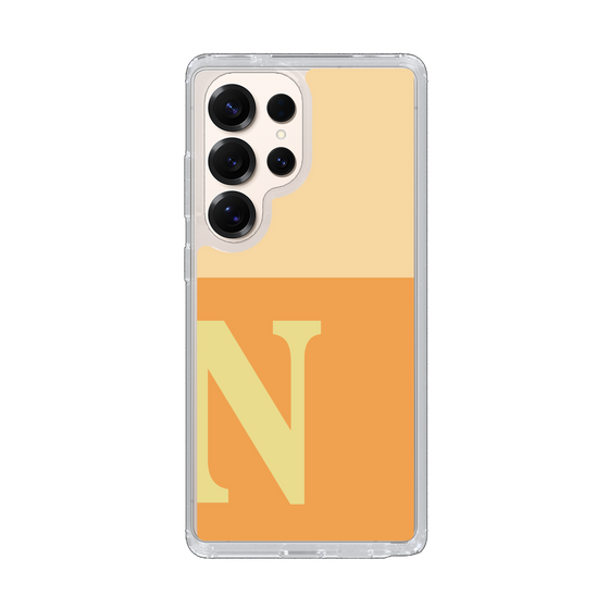 Slim Protection Case［ Original - initial two tone - N orange ］