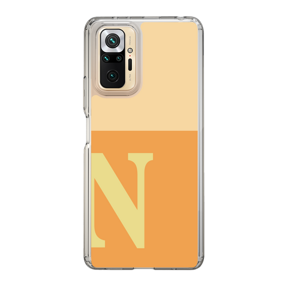 Slim Protection Case［ Original - initial two tone - N orange ］