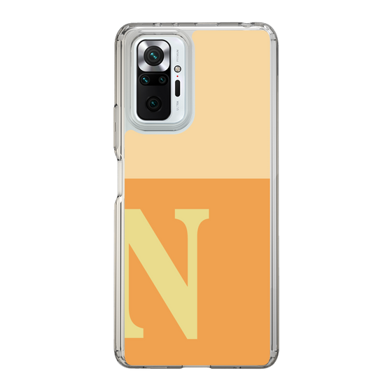 Slim Protection Case［ Original - initial two tone - N orange ］