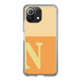 Slim Protection Case［ Original - initial two tone - N orange ］