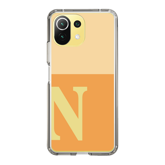Slim Protection Case［ Original - initial two tone - N orange ］