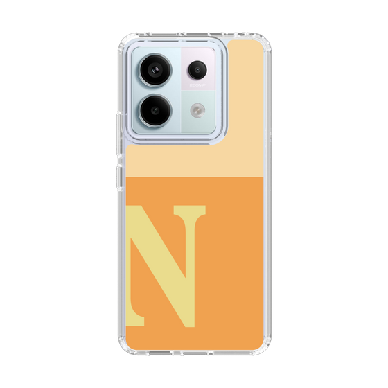 Slim Protection Case［ Original - initial two tone - N orange ］