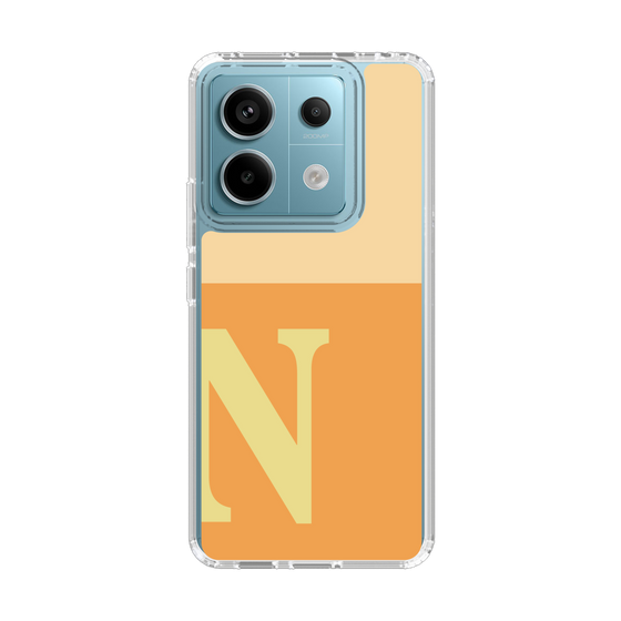 Slim Protection Case［ Original - initial two tone - N orange ］