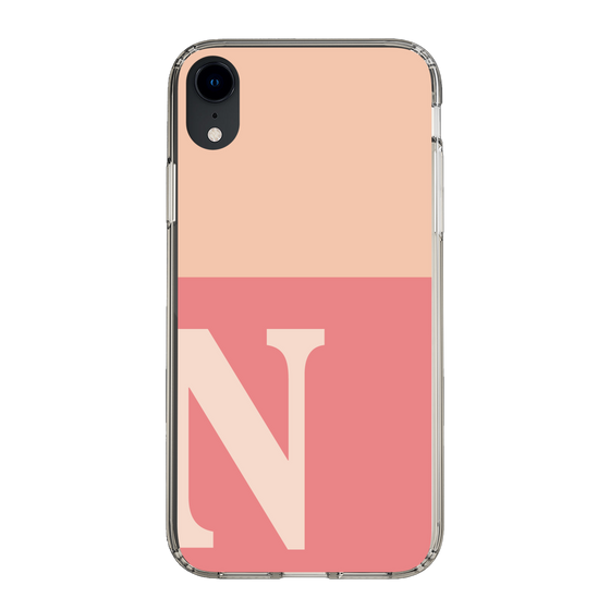 Slim Protection Case［ Original - initial two tone - N pink ］