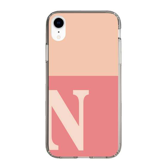 Slim Protection Case［ Original - initial two tone - N pink ］