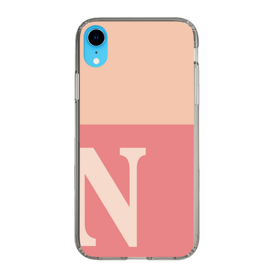 Slim Protection Case［ Original - initial two tone - N pink ］