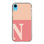 Slim Protection Case［ Original - initial two tone - N pink ］