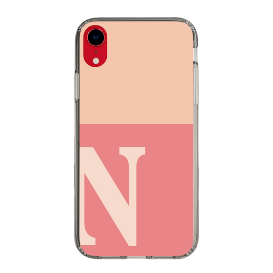 Slim Protection Case［ Original - initial two tone - N pink ］