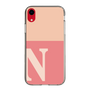 Slim Protection Case［ Original - initial two tone - N pink ］