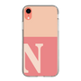 Slim Protection Case［ Original - initial two tone - N pink ］