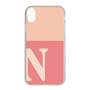 Slim Protection Case［ Original - initial two tone - N pink ］