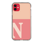 Slim Protection Case［ Original - initial two tone - N pink ］