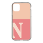 Slim Protection Case［ Original - initial two tone - N pink ］