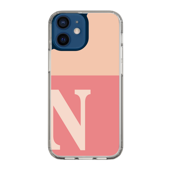 Slim Protection Case［ Original - initial two tone - N pink ］