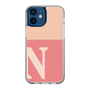 Slim Protection Case［ Original - initial two tone - N pink ］