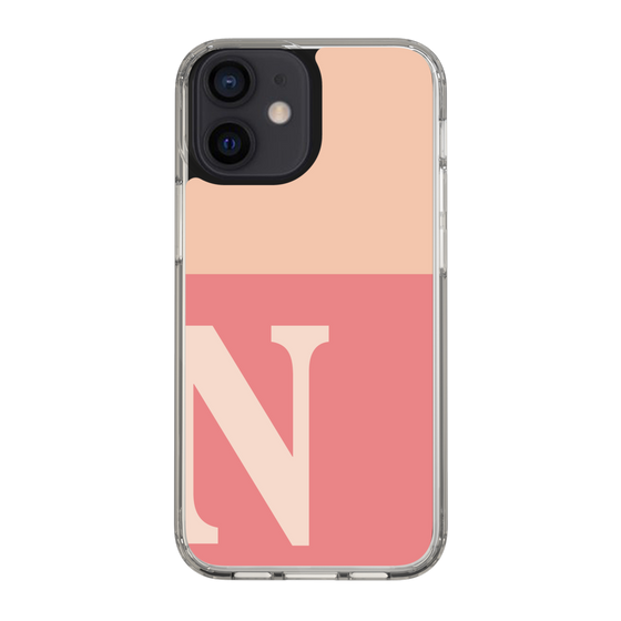 Slim Protection Case［ Original - initial two tone - N pink ］