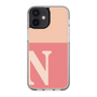 Slim Protection Case［ Original - initial two tone - N pink ］