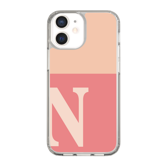 Slim Protection Case［ Original - initial two tone - N pink ］