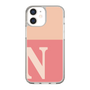 Slim Protection Case［ Original - initial two tone - N pink ］
