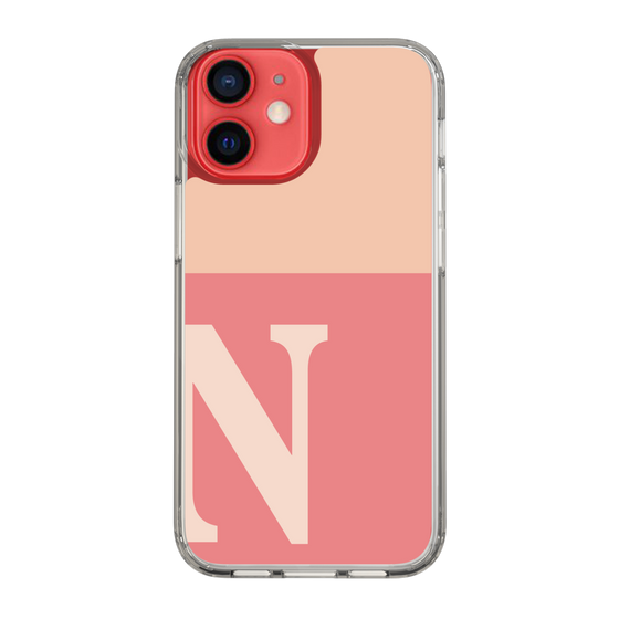 Slim Protection Case［ Original - initial two tone - N pink ］