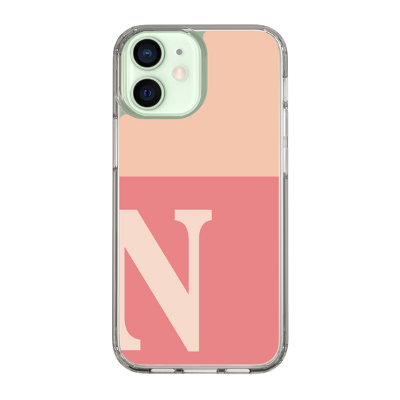 Slim Protection Case［ Original - initial two tone - N pink ］