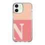 Slim Protection Case［ Original - initial two tone - N pink ］