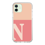 Slim Protection Case［ Original - initial two tone - N pink ］
