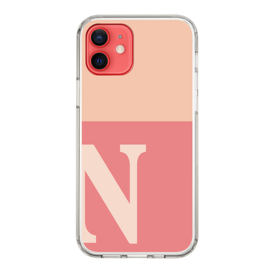 Slim Protection Case［ Original - initial two tone - N pink ］