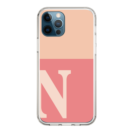 Slim Protection Case［ Original - initial two tone - N pink ］